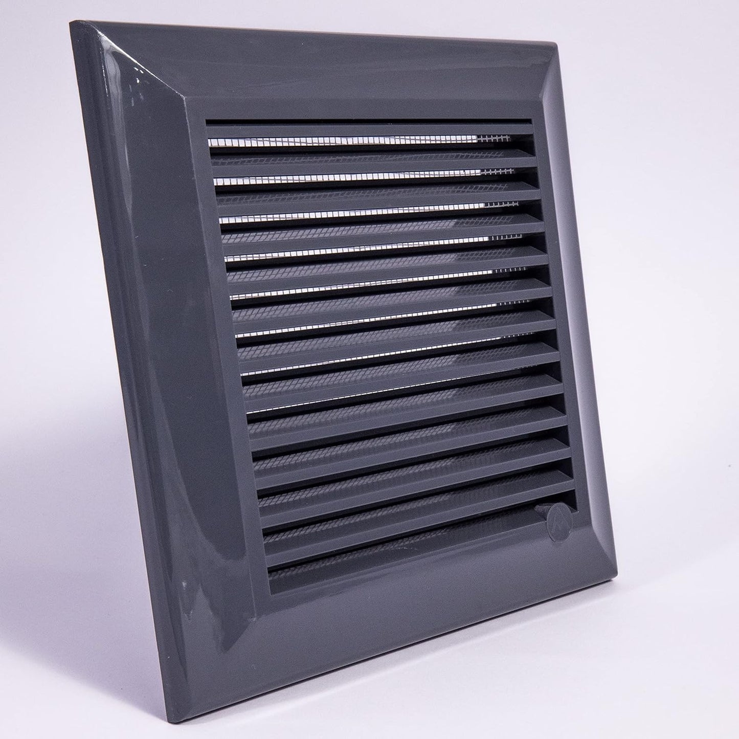 Louvre Vent Graphite Duo Smart 140/210 140mm X 210mm With Fly Mesh