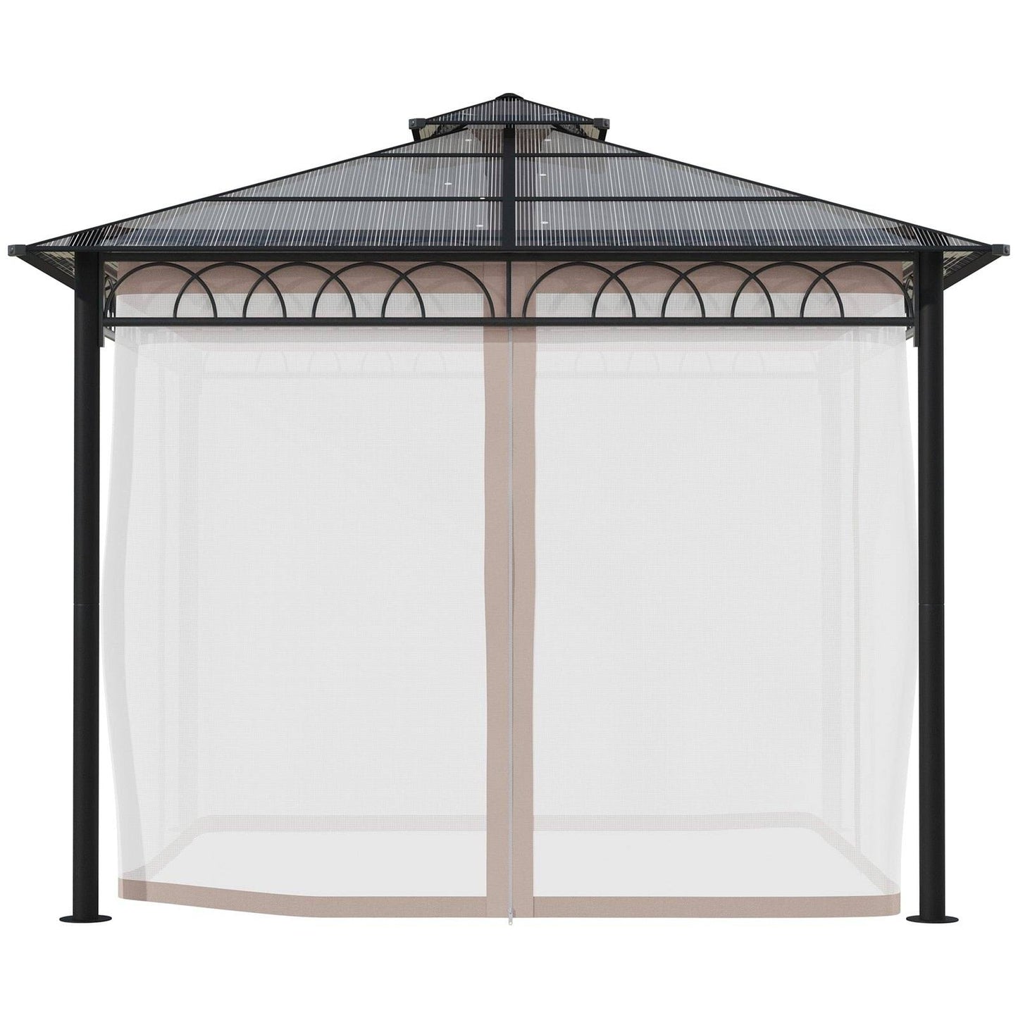 3 x 3 M Outdoor Polycarbonate Gazebo
