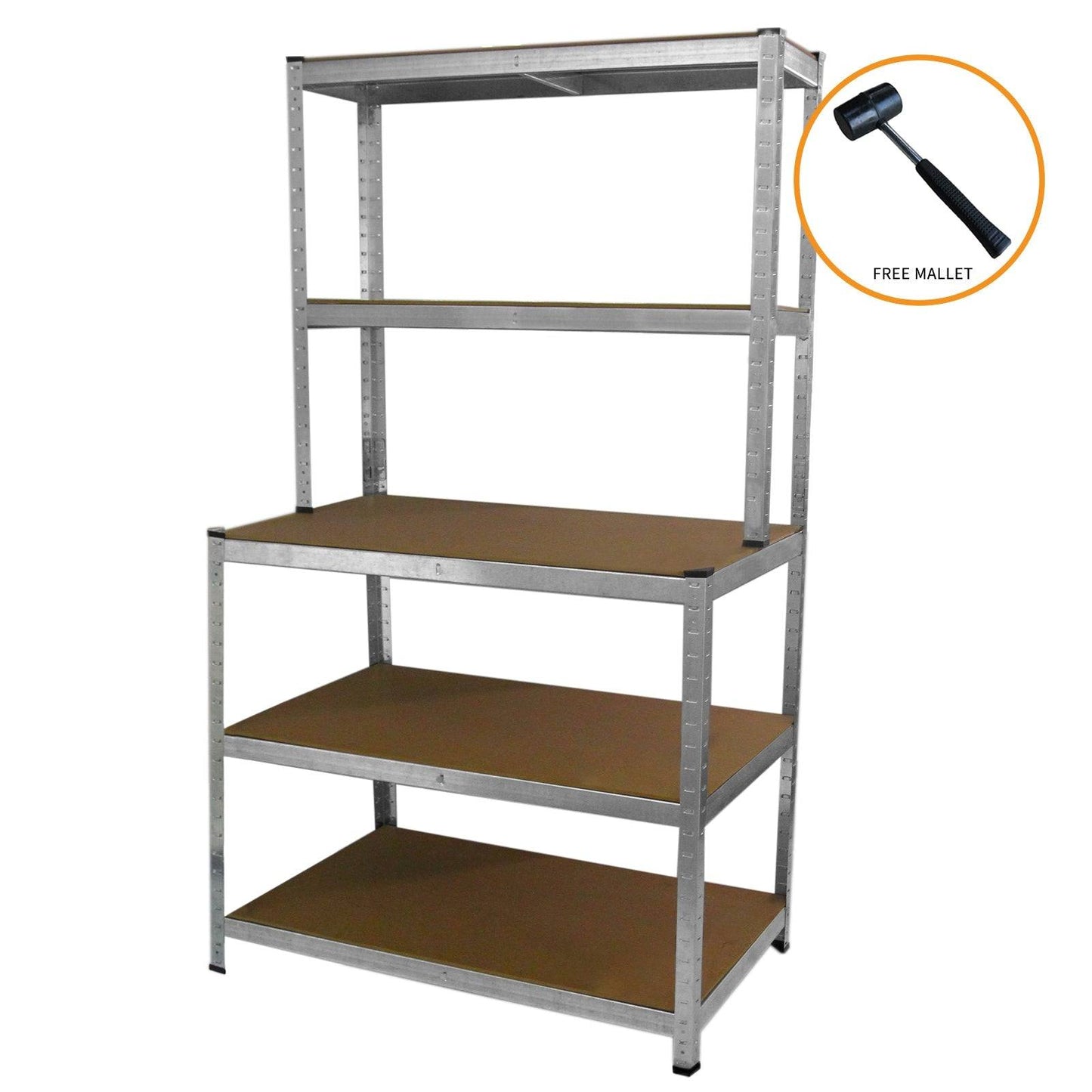 Racking Galwix Workbench Shelving Unit - no mallet