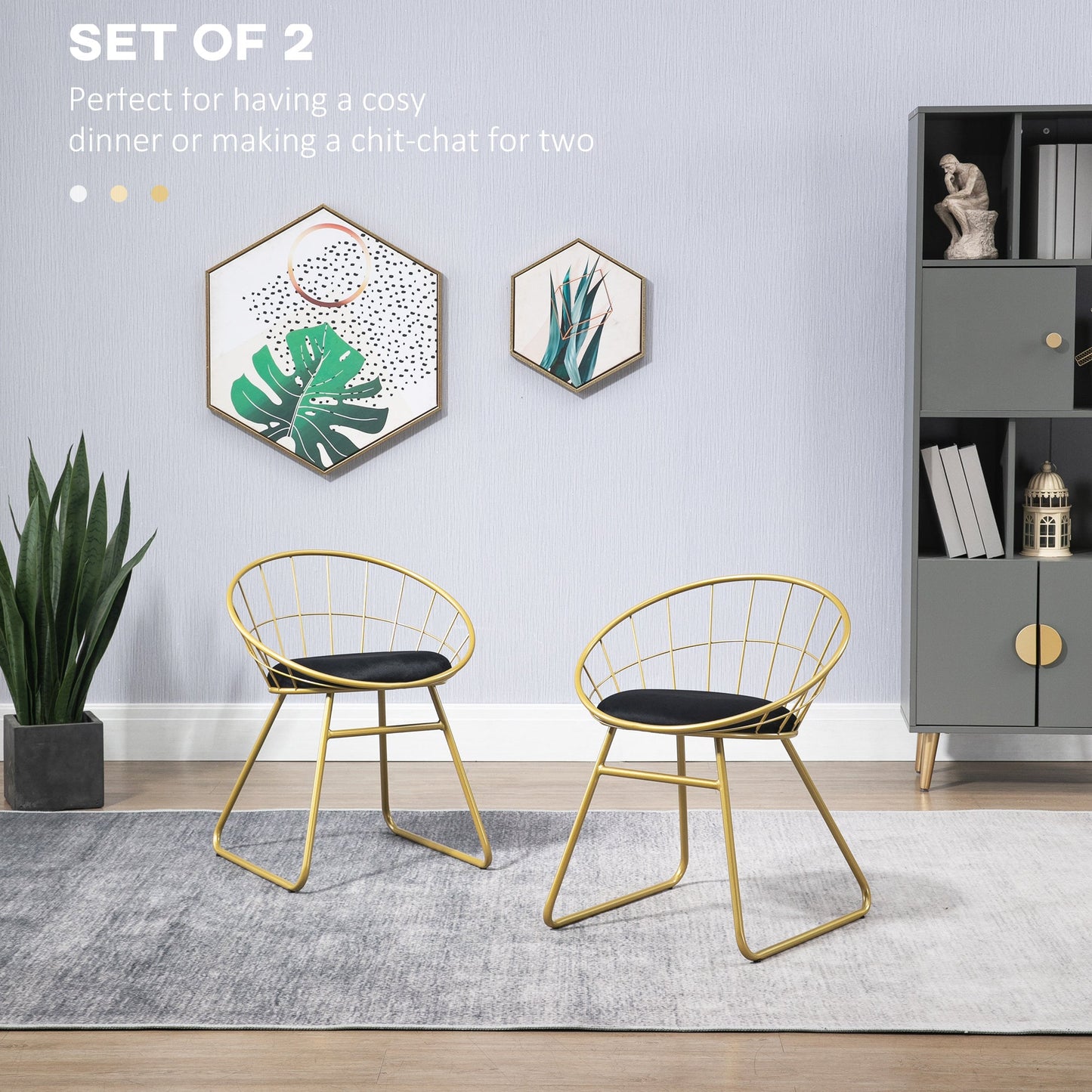 Modern Dining Chairs Set of 2