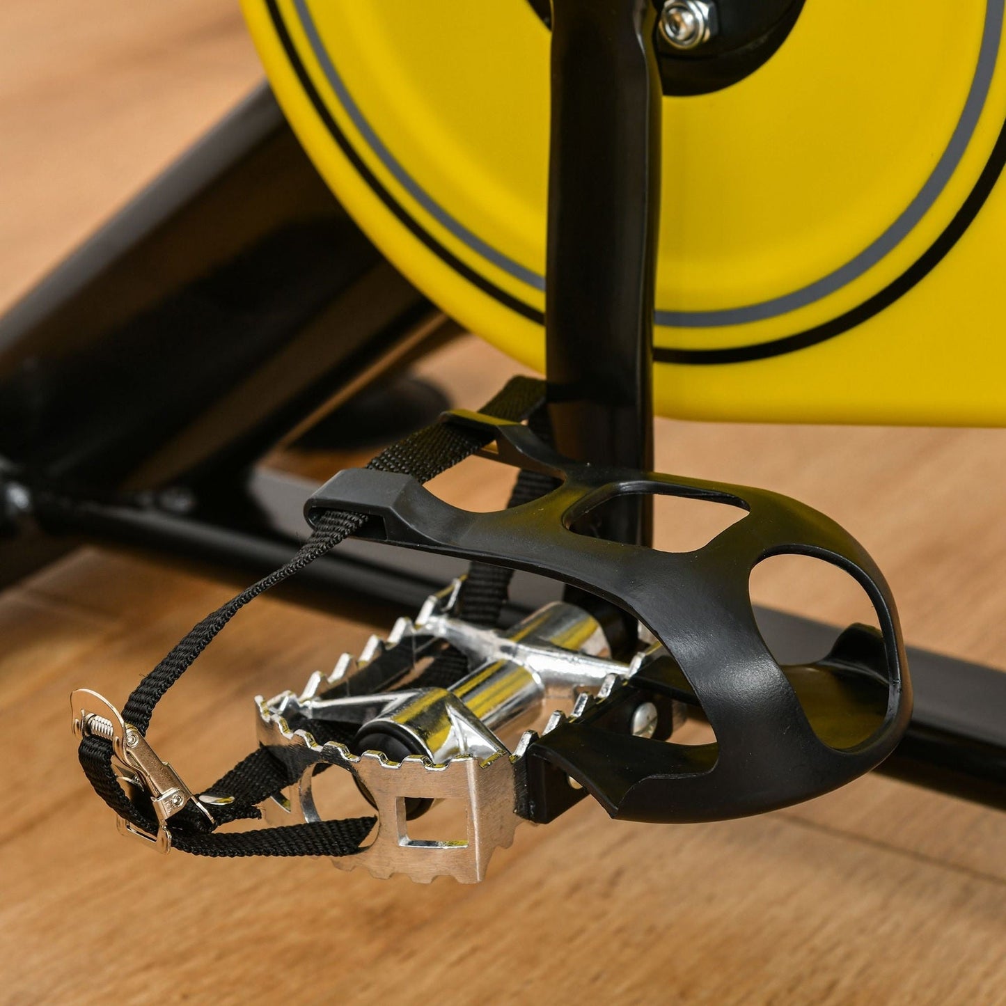 Cardio Exercise Bike with Belt Drive Adjustable Resistance Seat Handlebar LCD Display