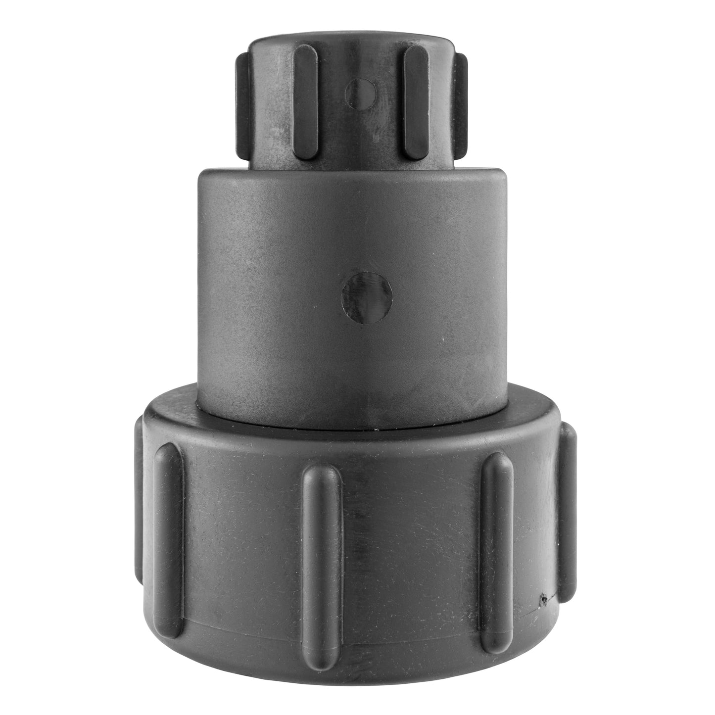 IBC 2” S60X6 - 1/2" BSPF Extender Adaptor with ½” BSP Brass Quick Connect Bib Tap