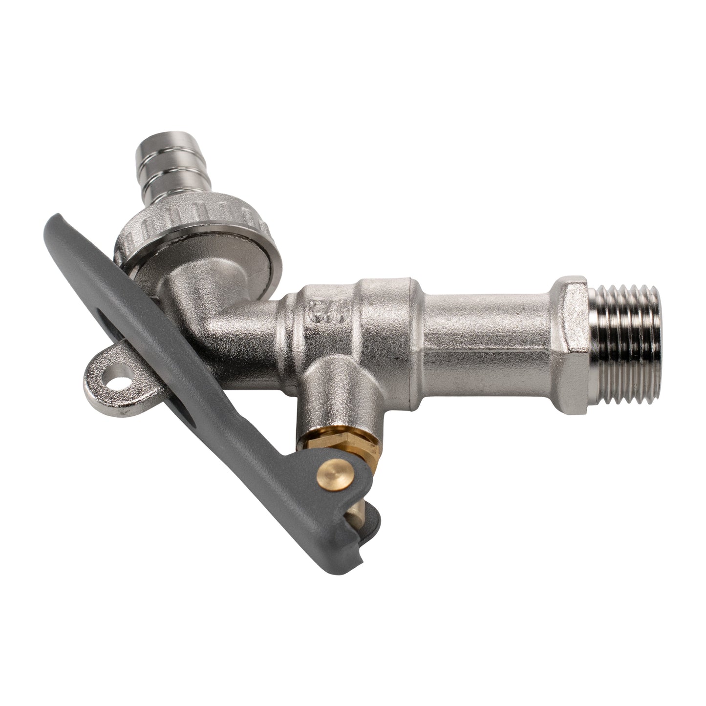 Wall Flange Kit 20mm MDPE - Lever Tap Hose Barb and Lever Lock