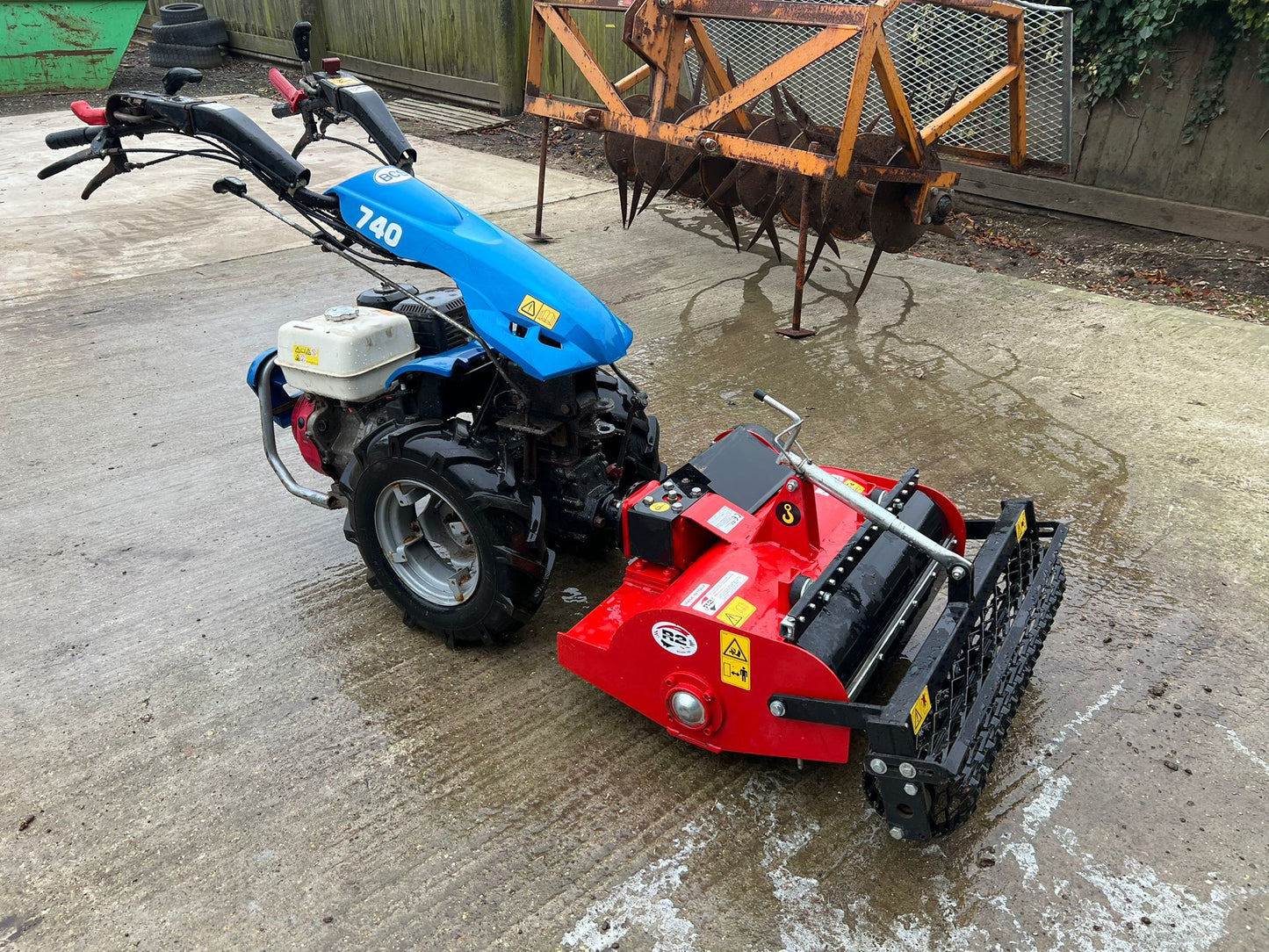 BCS 740 Stone Burier