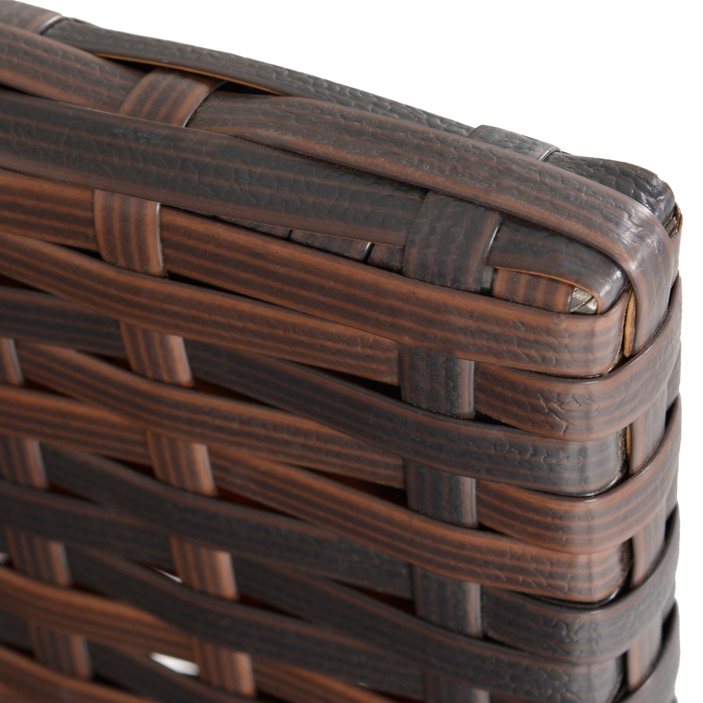 9-Pieces PE Rattan Cube Garden Furniture Set with Cushions