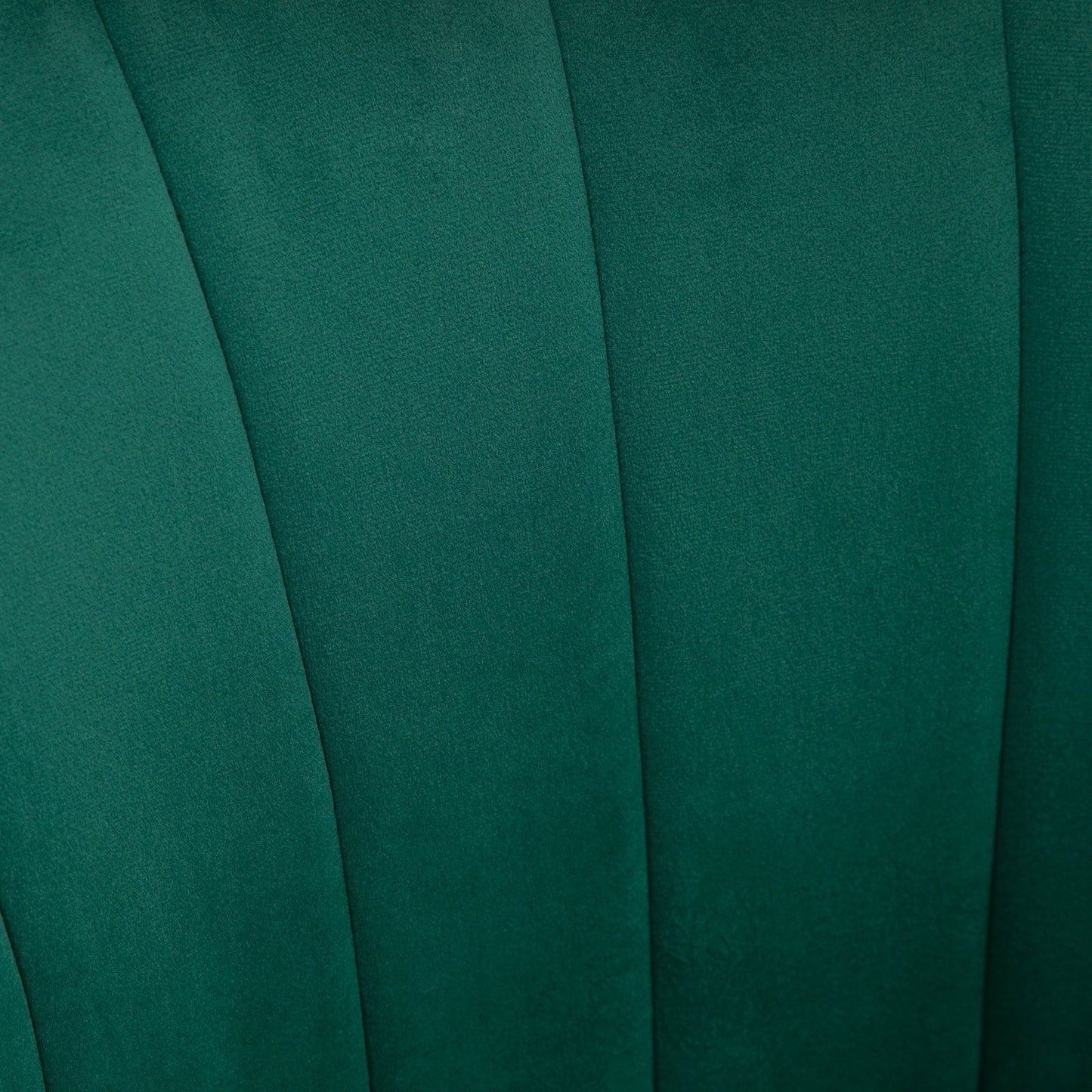 Velvet-Feel Shell Luxe Accent Chair