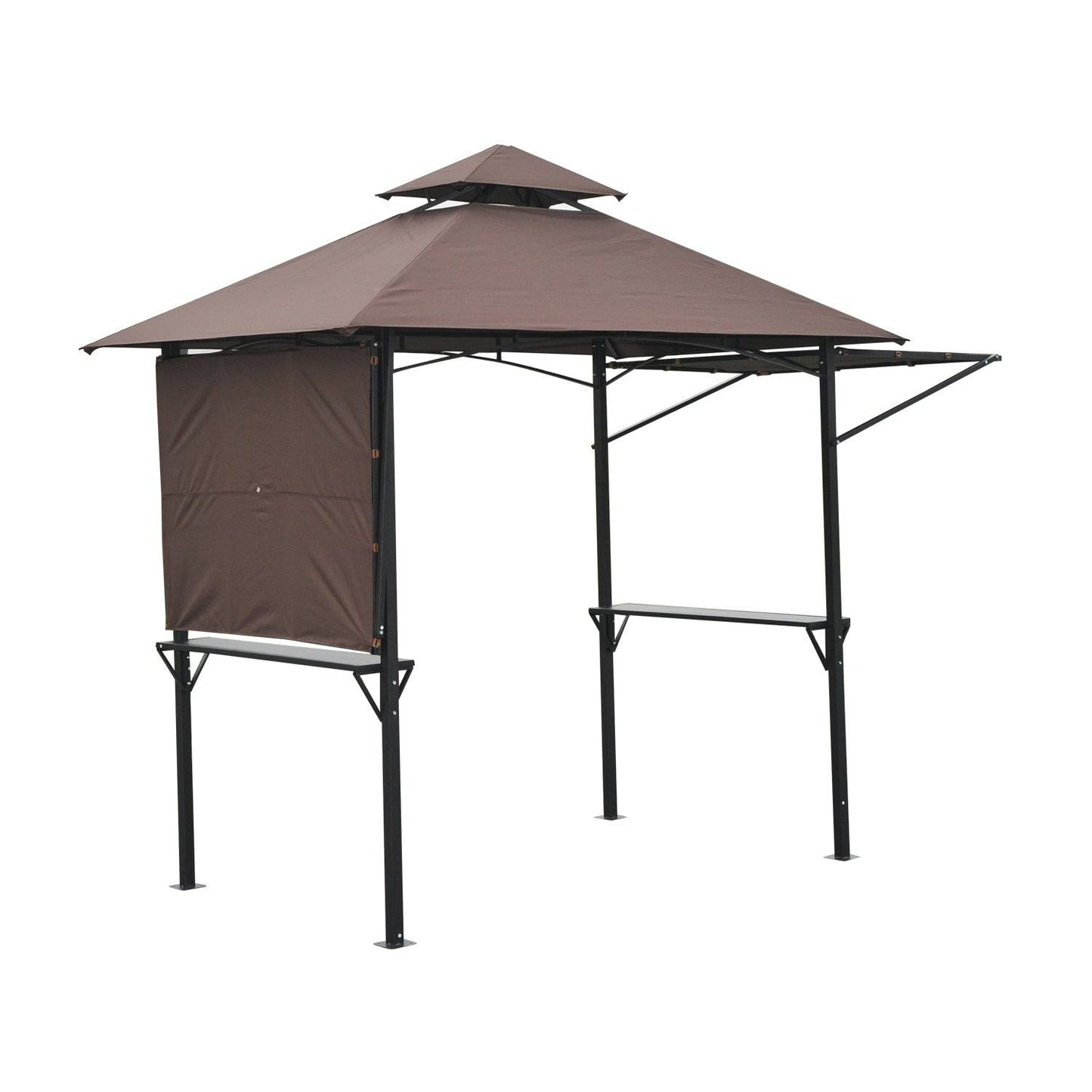2.5 x 1.5m BBQ Tent Camping Picnic Gazebo Marquee Shelter Portable Waterproof