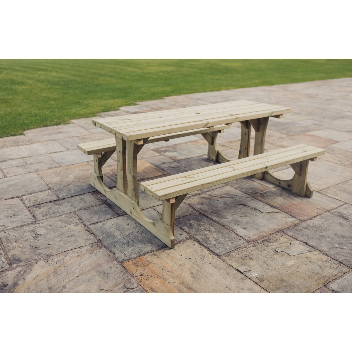 Lunar Garden Picnic Table by Churnet Valley - 6 Seats - PT108