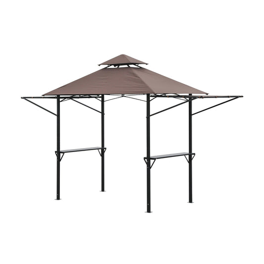 2.5 x 1.5m BBQ Tent Camping Picnic Gazebo Marquee Shelter Portable Waterproof