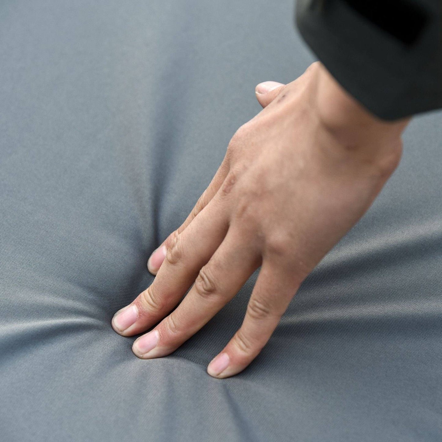 6 PC Rattan Sofa Coffee Table Set Sectional Wicker Weave Furniture for Garden Outdoor Conservatory w/ Pillow Cushion Grey