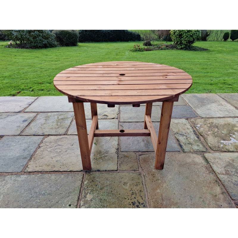 Swedish Redwood Garden Table by Croft - 4 Seat