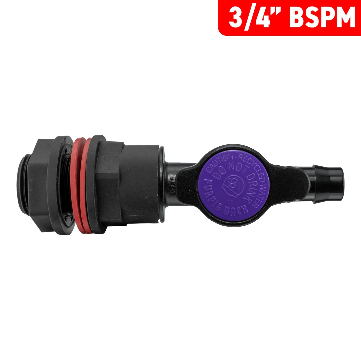 Water Butt Kit 3/4" with 13mm Barb Irrigation Valve