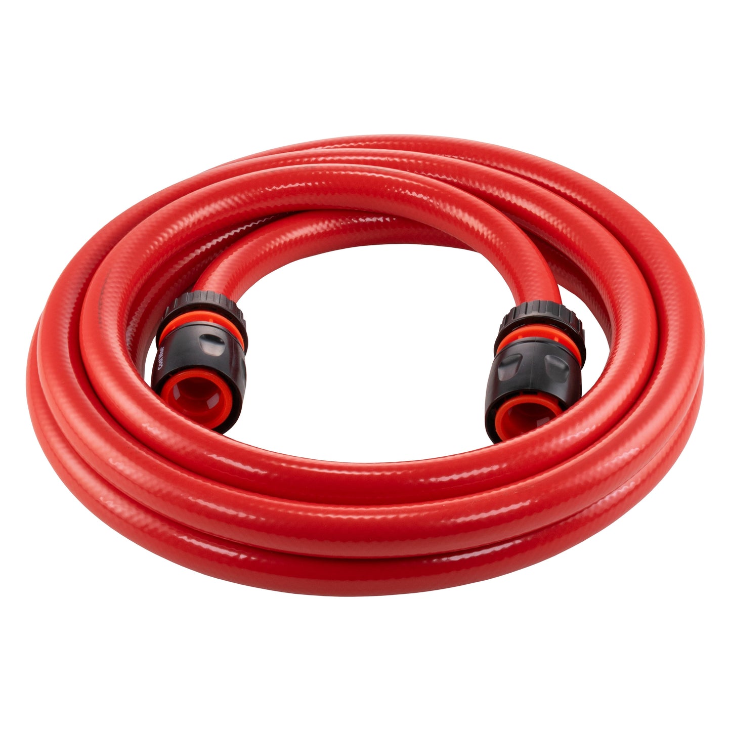 Water Hose Red Set 12.5mm Pipe (Black Connectors)