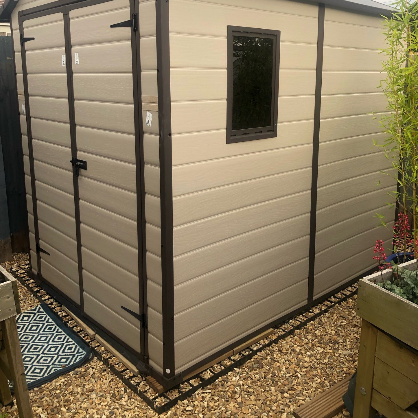 Plastic Shed Base Grids