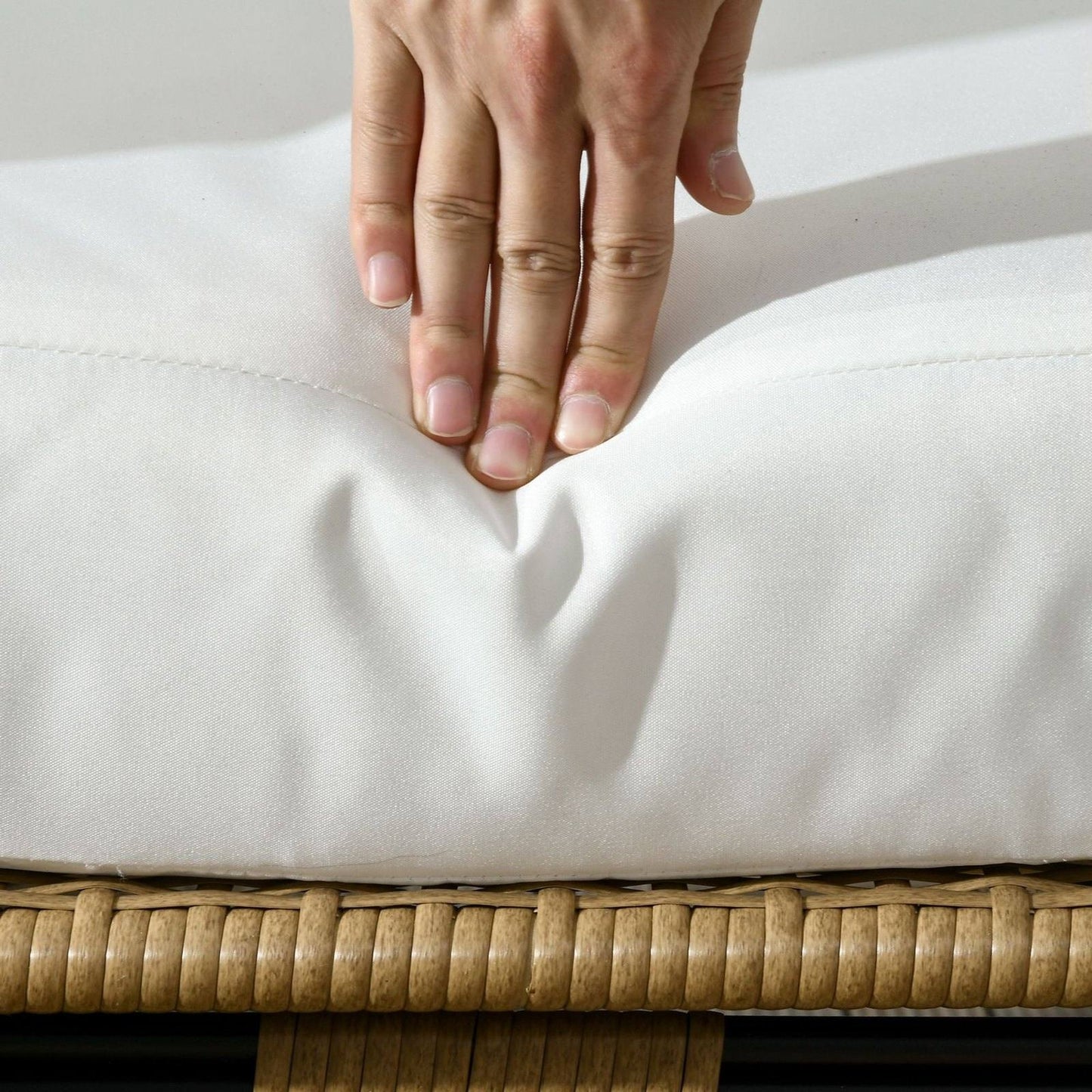 PE Rattan Outdoor Egg Chair