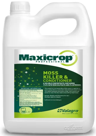 Maxicrop No. 2 Moss Killer & Conditioner/Lawn Tonic 10L