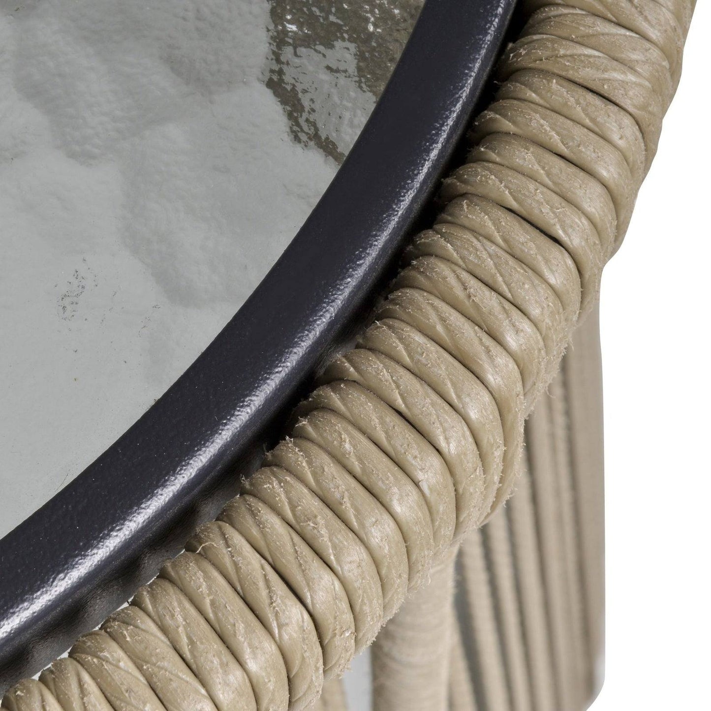 3-Piece PE Rattan Outdoor Conservatory Dining Set 2 Chairs Coffee Table Bistro Garden w/ Cushions Brown