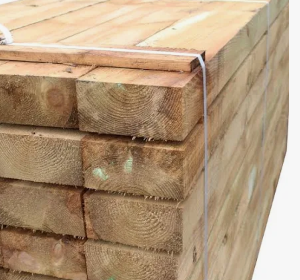 Tanalised 8ft Timber Sleepers 195