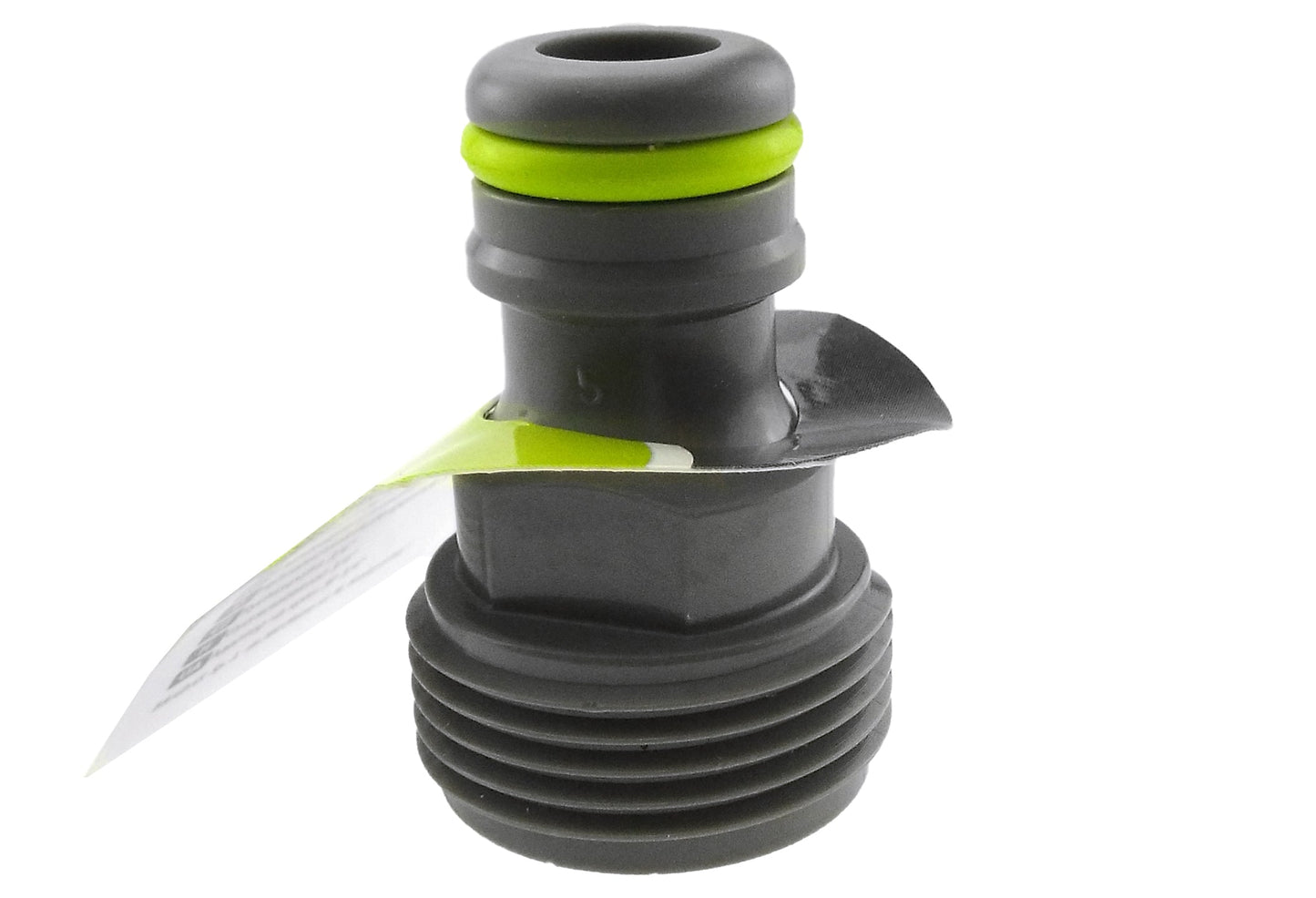 Male Tap Connector 3/4" BSPM Lime