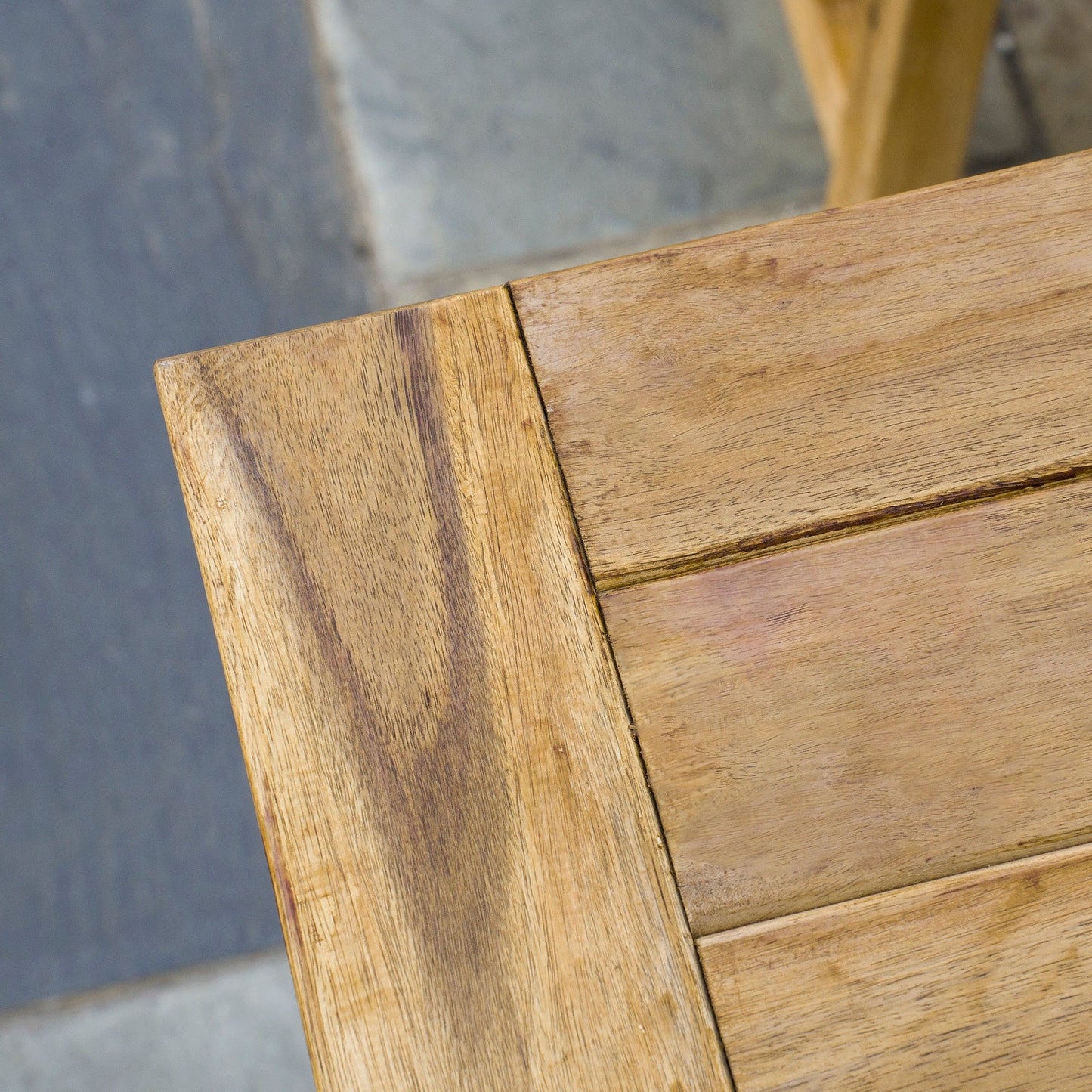 3-Pieces Picnic Bench Set with Table and 2 Benches