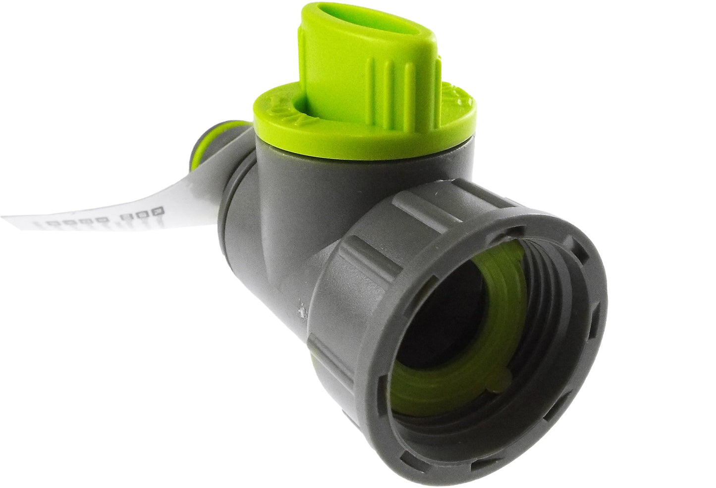 Tap Adapter with Valve ¾” BSPF – Snap-On Connector, Lime