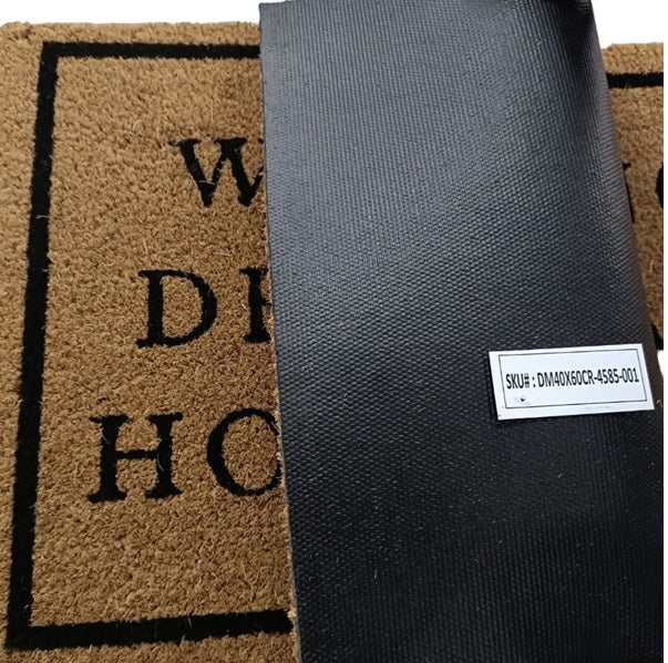 Doormat 60cm x 40cm - 'Please Wipe Paws'