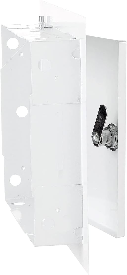 Access Panel Door Metal With Lock, White 150mm x 200mm