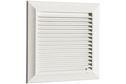 Louvre Vent White Duo Smart 135 fi 100mm With Fly Mesh