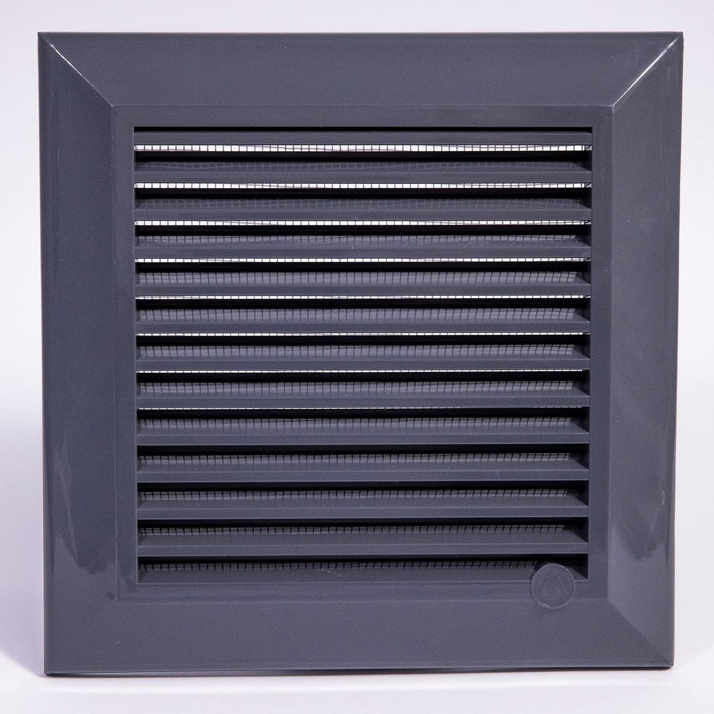 Louvre Vent Graphite Duo Smart 140/210 140mm X 210mm With Fly Mesh