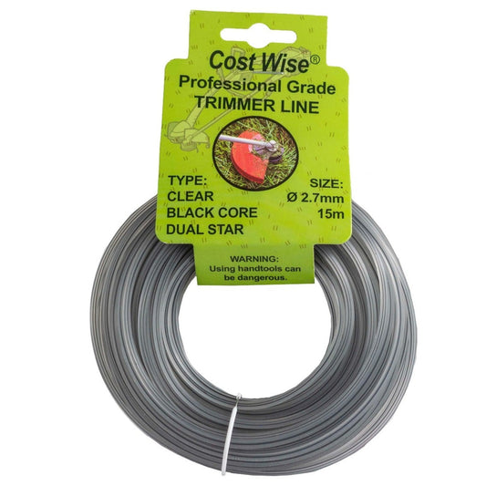 Strimmer Line Dual Black Star 2.7mm x 15m