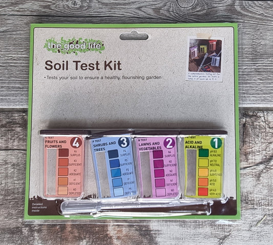 Soil Test Kit for Soil pH, Nitrogen, Phosphorous and Potash