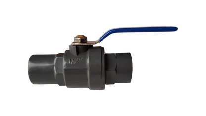 PP 1" BSPF Stopcock with Stainless Steel Ball Valve and Handle