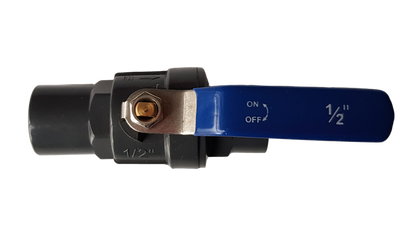 PP 2" BSPF Stopcock with Stainless Steel Ball Valve and Handle