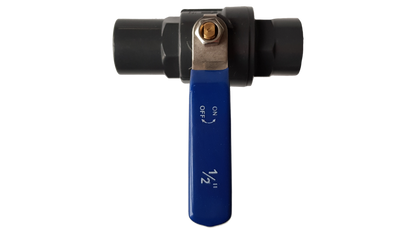PP 1.5" BSPF Stopcock with Stainless Steel Ball Valve and Handle