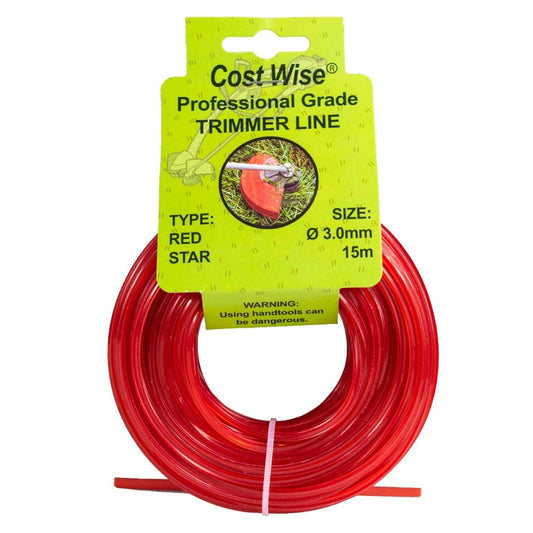 Strimmer Line Red Star 3mm x 15m