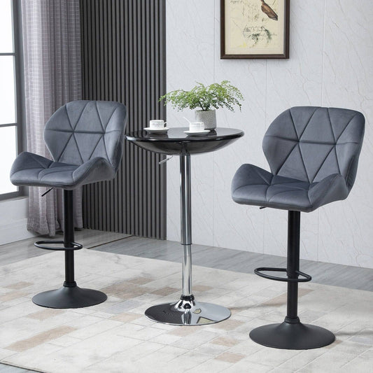 Adjustable Bar Stools Set of 2