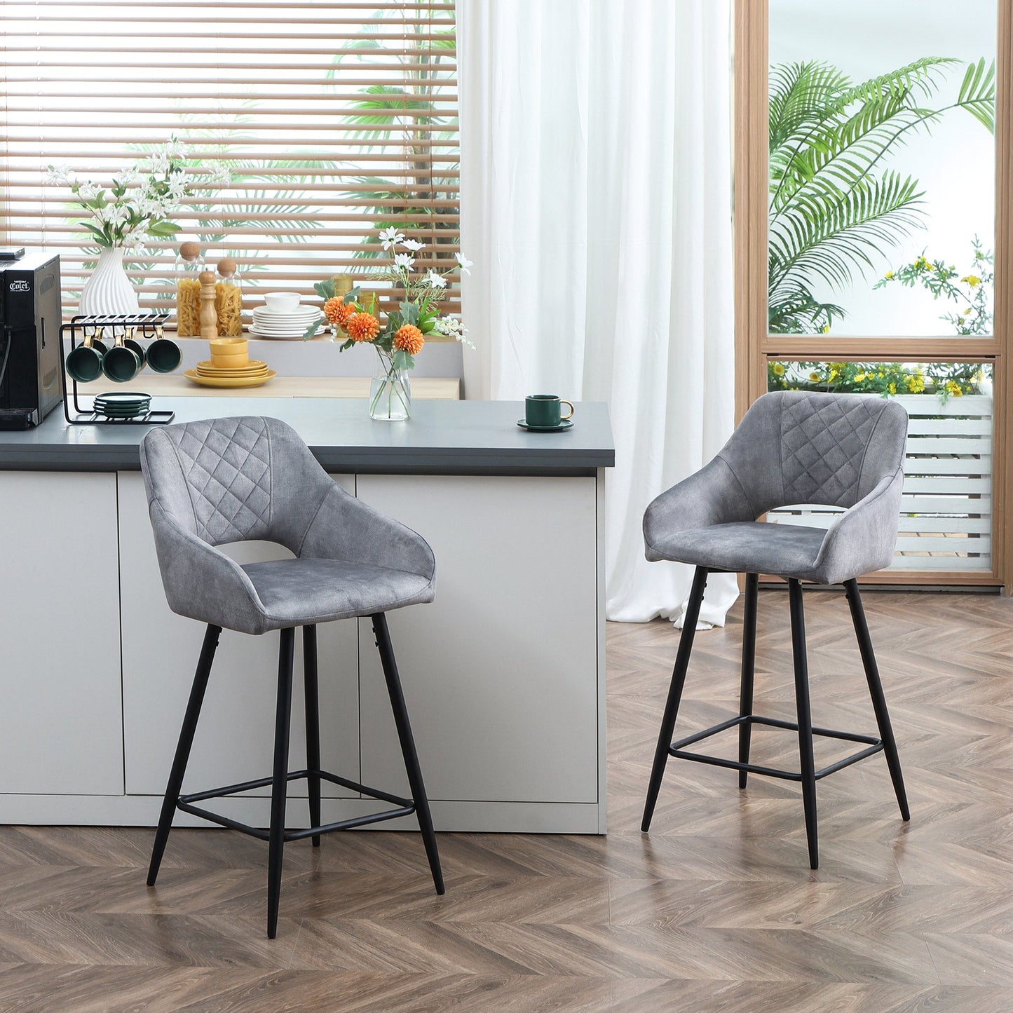 Bar Stools Set of 2