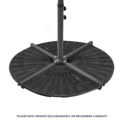 Garden Parasol by Wensum - 3M Grey