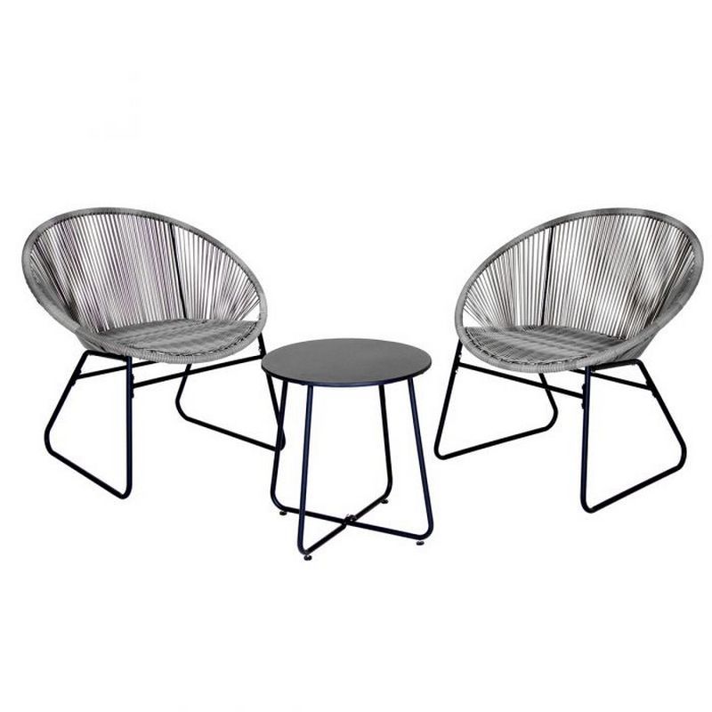 Zanzibar Garden Bistro Set by Wensum - 2 Seat