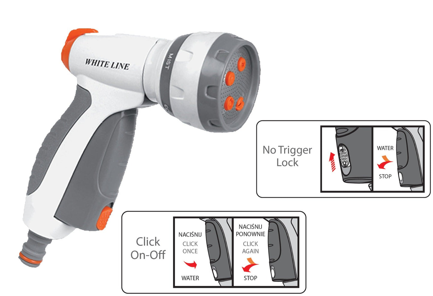 Hose Gun Water Sprayer EN52M