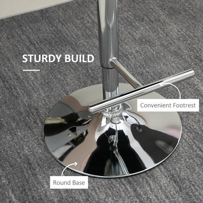 Modern Adjustable Bar Stools Set of 2