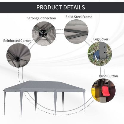 3 x 6 m Pop Up Gazebo