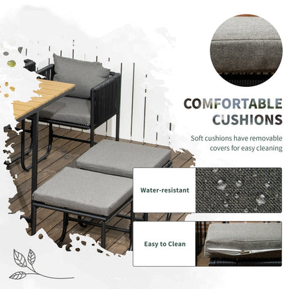 Patio 11-Piece PE Rattan Dining Set