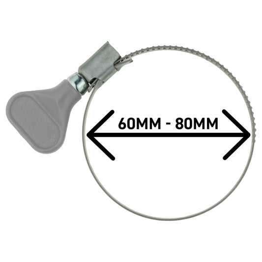 A2 Grip Hose Clip 60mm-80mm