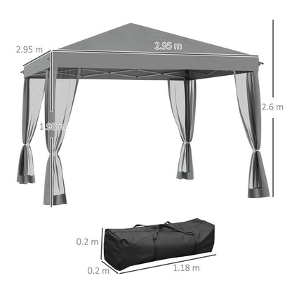3 x 3 m Pop Up Gazebo