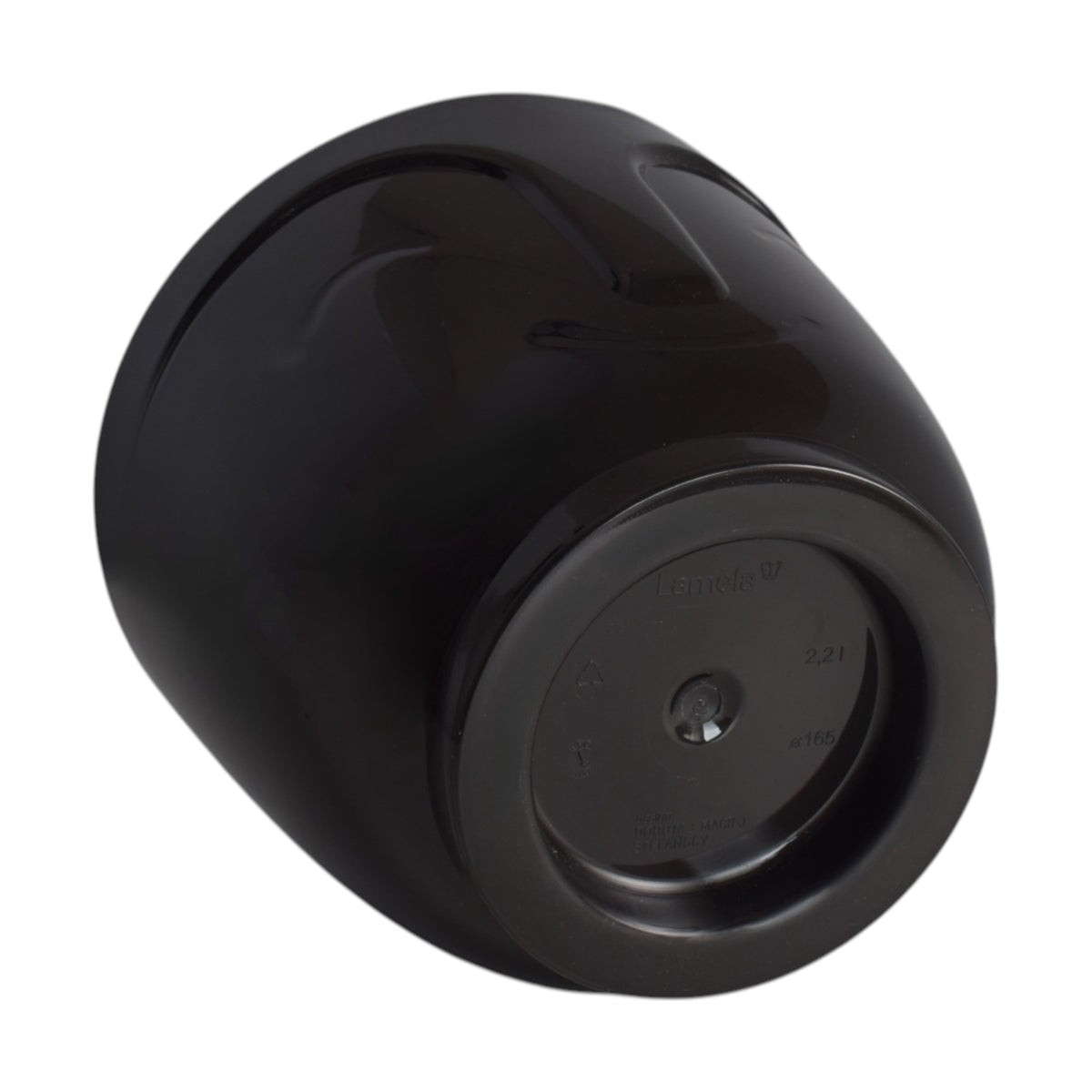 Atena Pot Without Hole 165mm Black