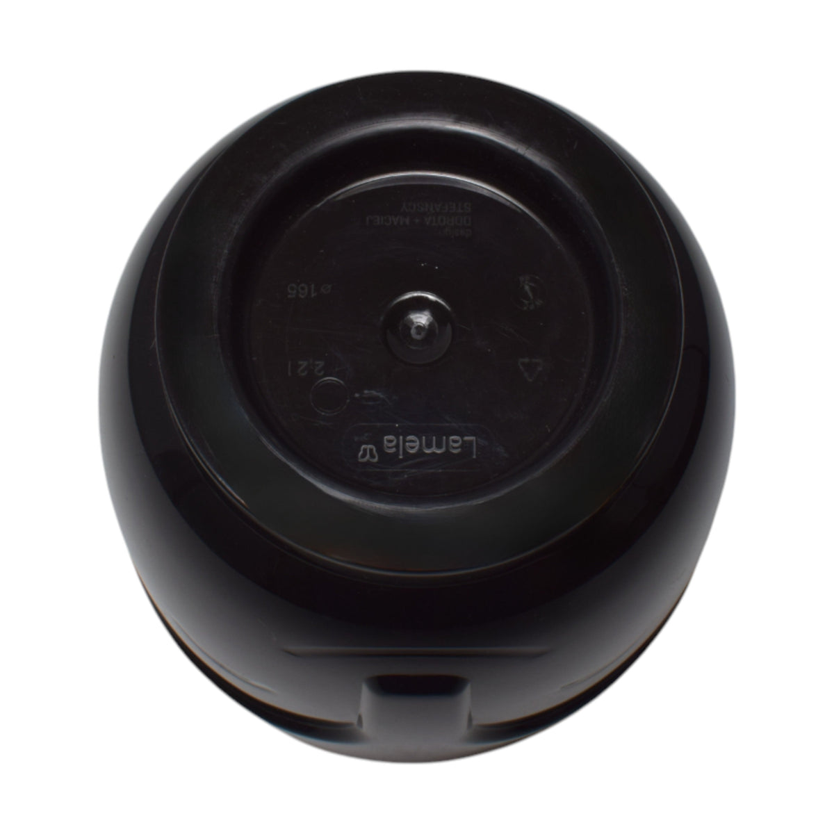 Atena Pot Without Hole 165mm Black