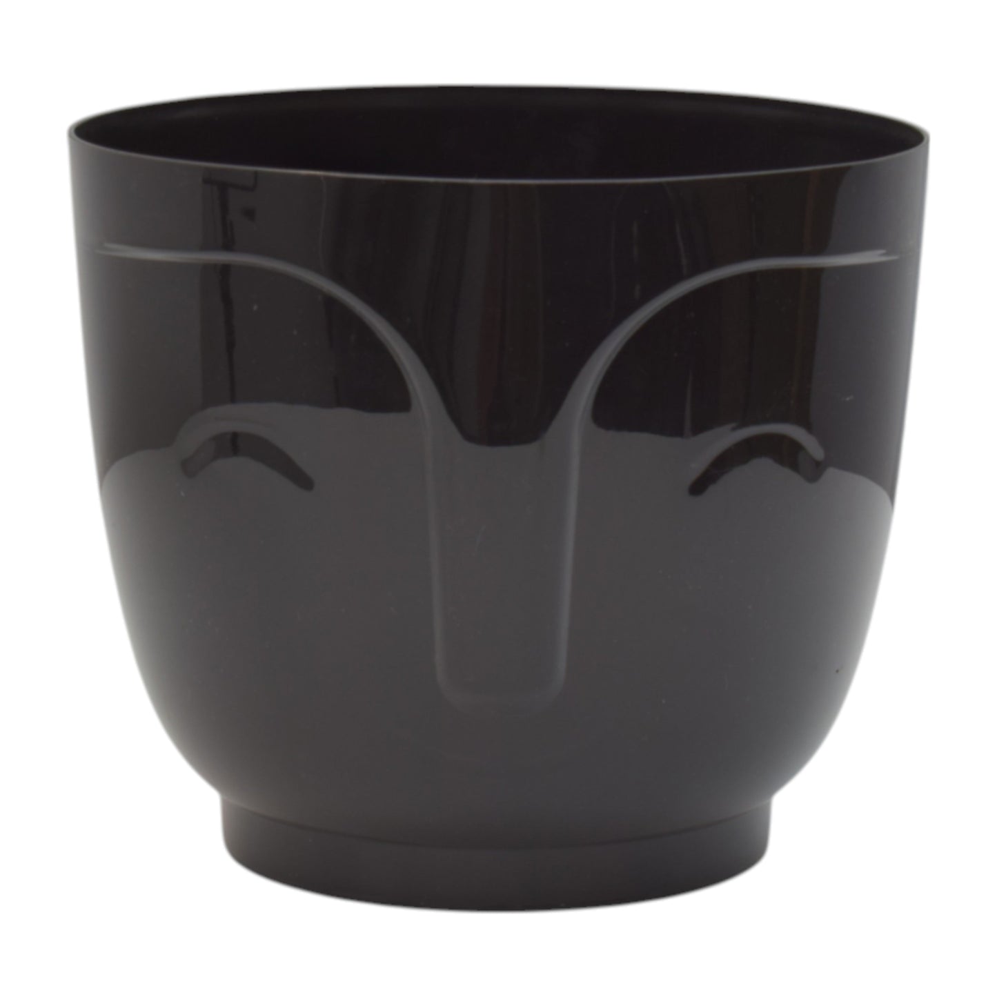 Atena Pot Without Hole 140mm Black