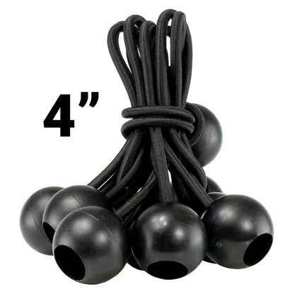 Blue S-Grade Tarpaulin with 10 x Bungee Balls (Black)