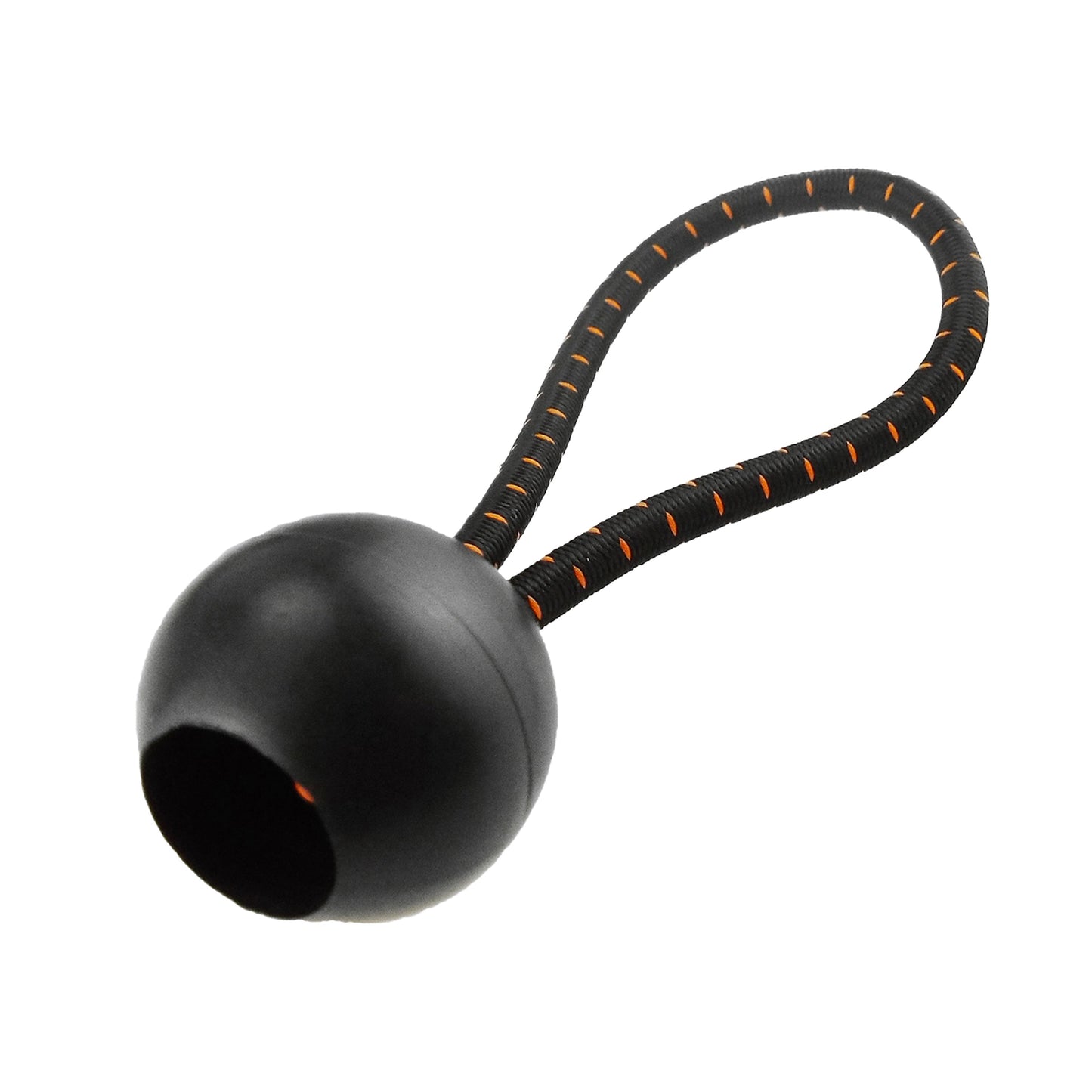 Black/Silver L-Grade Tarpaulin with Bungee Balls (Black)